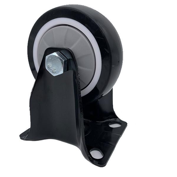 Buy cheap Heavy Duty PU Caster Wheel with Non-Swivel Top Plate 6 Inch from wholesalers