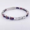 Buy cheap Stainless steel fashion trend jewelry men's titanium steel bracelet from wholesalers