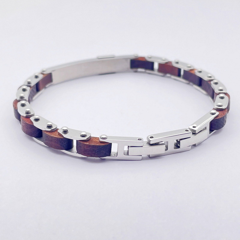 Stainless steel fashion trend jewelry men's titanium steel bracelet