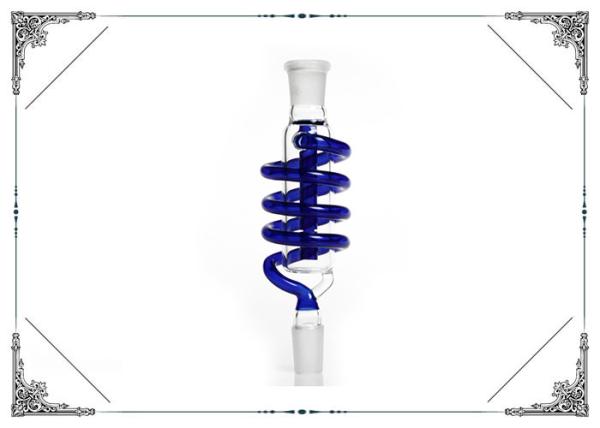Buy cheap Helix Glass Ashcatchers Coil Perc Ash catcher 14.14mm 18.8mm Joint from wholesalers
