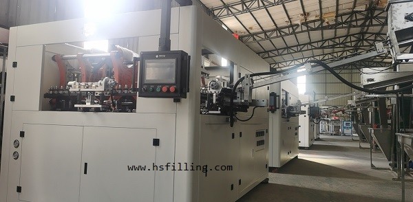 PET Preformed bottle expanding machine Automatic Bottle Blow Molding Machine 1000BPH
