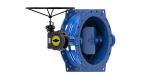 Manual Operation Double Eccentric Butterfly Valve 1-72 Inch Ductile Iron Body