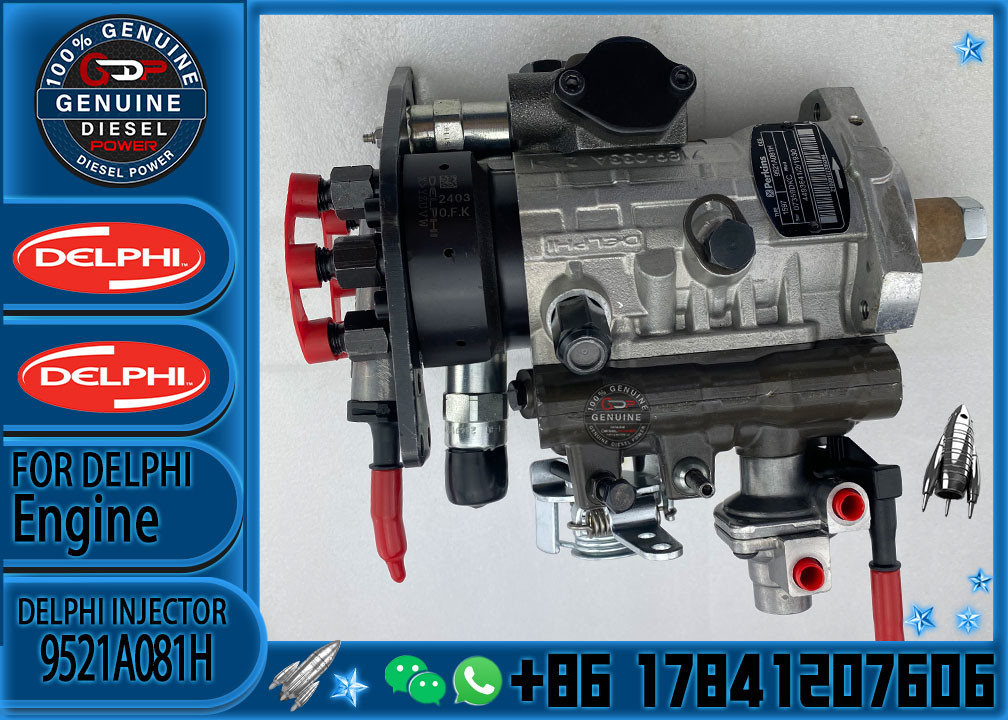 Diesel Fuel Pump 9521A081H 449364128283387 Pump for Perkins E320D2 Excavator injection pump 9521A081H
