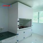 LED Lighting Laboratory Fume Hood High Safety Level Horizontal Airflow For