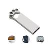 Buy cheap Dog Paw Shapes Metal USB Flash Drive 2.0 128GB 256GB 15MB/S Speed from wholesalers