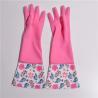 Buy cheap Household Extra Long Sleeve Rubber Gloves For Kitchen Dishwashing from wholesalers