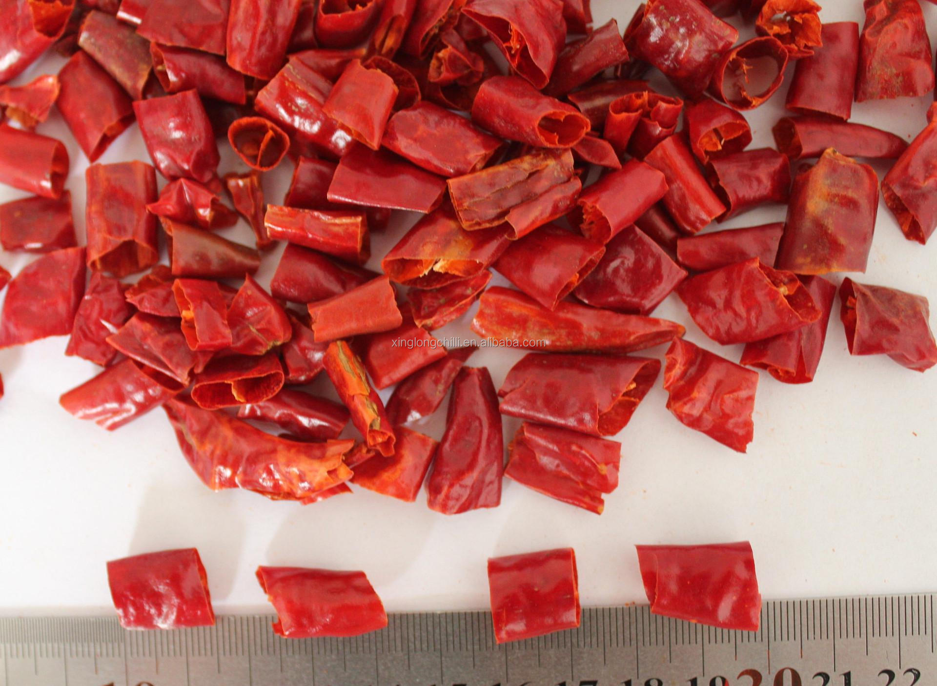 8000SHU Chilli Ring AD Dried Red Peppers Single Herb 8% Moisture
