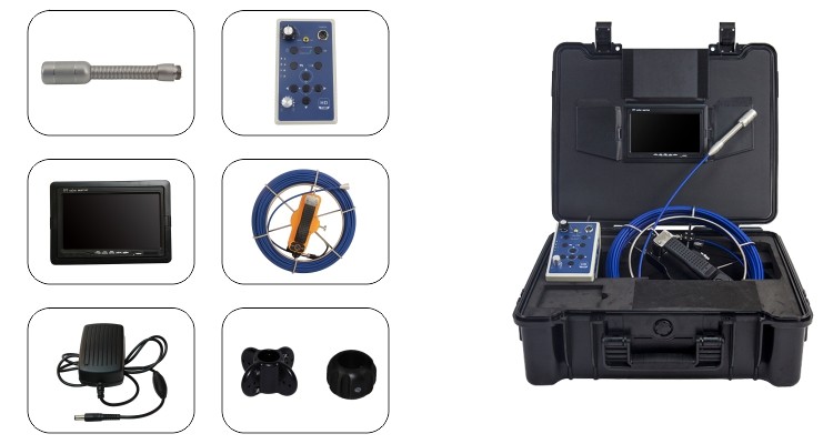 China Factory Pipe Inspection System with HD camera