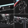 Buy cheap 16 Inch Carbon Fiber Folding Bike 9 Speed Hard Frame 100KG Load Capacity from wholesalers