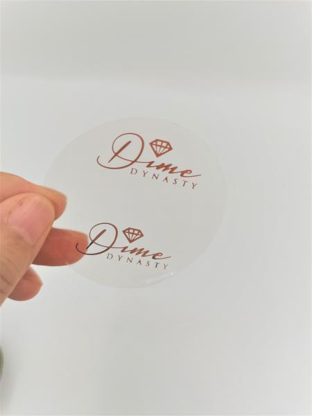 Buy cheap Moveable Custom Transparent Stickers Adhesive 1,000pcs from wholesalers
