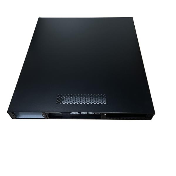Buy cheap 1u Computer Rack Server Chassis For Gaming Pc Shell Black Powder Coating from wholesalers