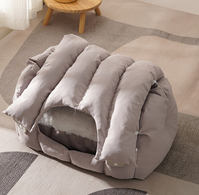 oval cat bed