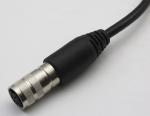 M16 M12 Pin Soldering Type Female To Male Connectors AISG Long Tail Assembly