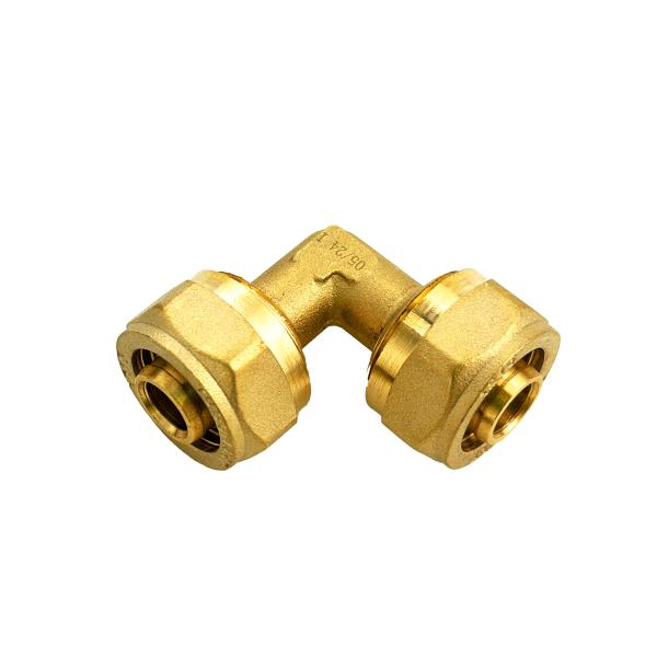 Brass Elbow And Tee Brass Compression Fittings ISO 9001 Certified ISO 9001/9002