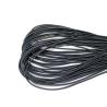 Buy cheap Braided 3mm Custom Shoelace Waxed Cotton Cord 75cm Length from wholesalers