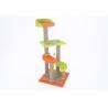 Buy cheap Four Story Kitten Climbing Frame Green / Orange Color Beautiful With Gazebo from wholesalers