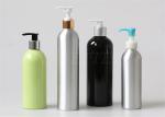 Pump Aluminum Cosmetic Bottles , 100ML 300 Ml 500ML Aluminum Bottle Packaging