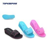 Buy cheap EVA Pink Slide Sandal Blue Woman Cute Beach Slipper product