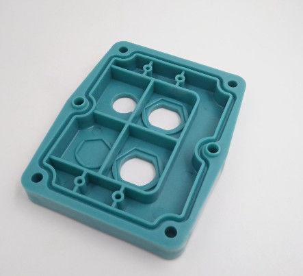 Buy cheap Waterproof Plastic Moulded Components Green Color Scratch Off Various Shape from wholesalers