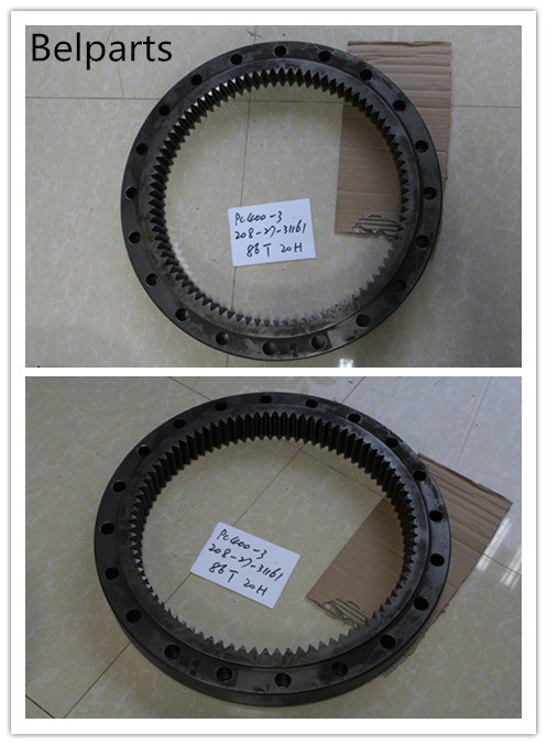 Komatsu Excavator Final Drive Parts PC300-3 PC400-3 PC400LC-3 208-27-31161 Ring Gear
