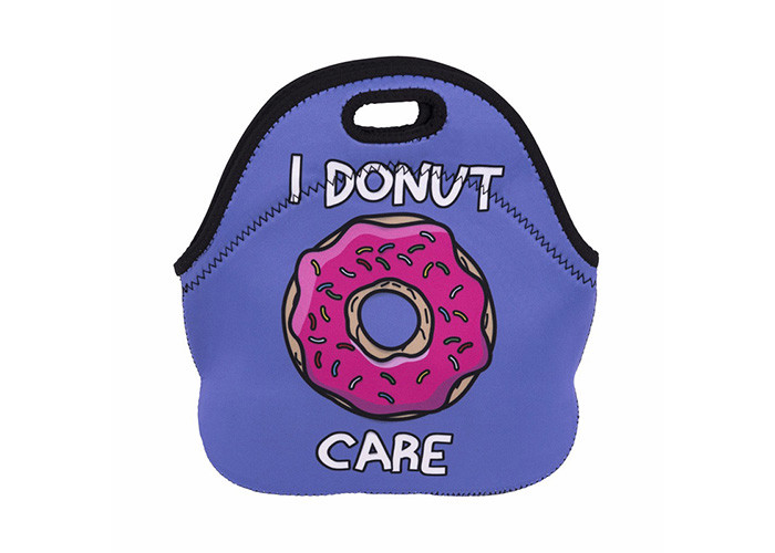 Neoprene Materials Insulated Tote Lunch Bag Durable Custom Logo Good Looking