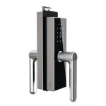 High Compartment Partition Door Fingerprint Lock Password Lock IC Card Key Glass