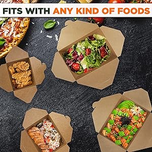 FifthAveFair Kraft Cake Box Window Popup Bakery Packaging Containers