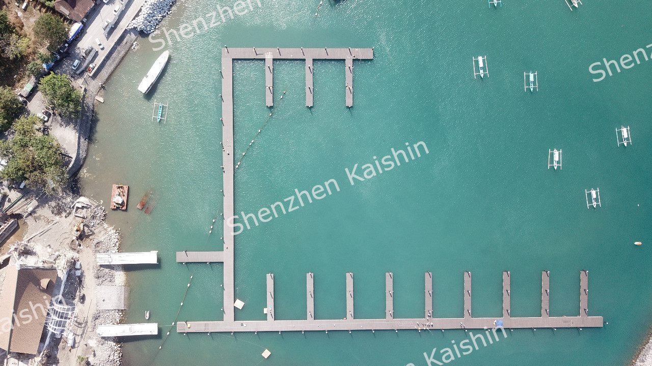 Aluminum Alloy Marine Floating Docks Boat Berth Floating Pontoon Boat Dock