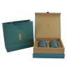 Buy cheap custom yellow tea packaging hinged gift box luxury black tea paper box Dark lemon tea packaging box from wholesalers