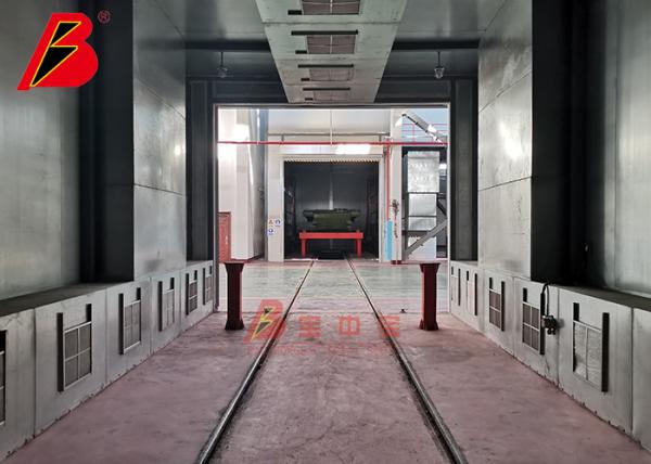 Buy cheap Gas Burner Heat System CE 2.5m minute Automotive Spray Booth from wholesalers