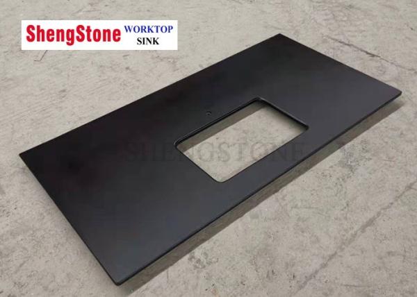 Buy cheap Custom Black Corrosion Resistant Epoxy Resin Lab Countertops For Analysis Room from wholesalers