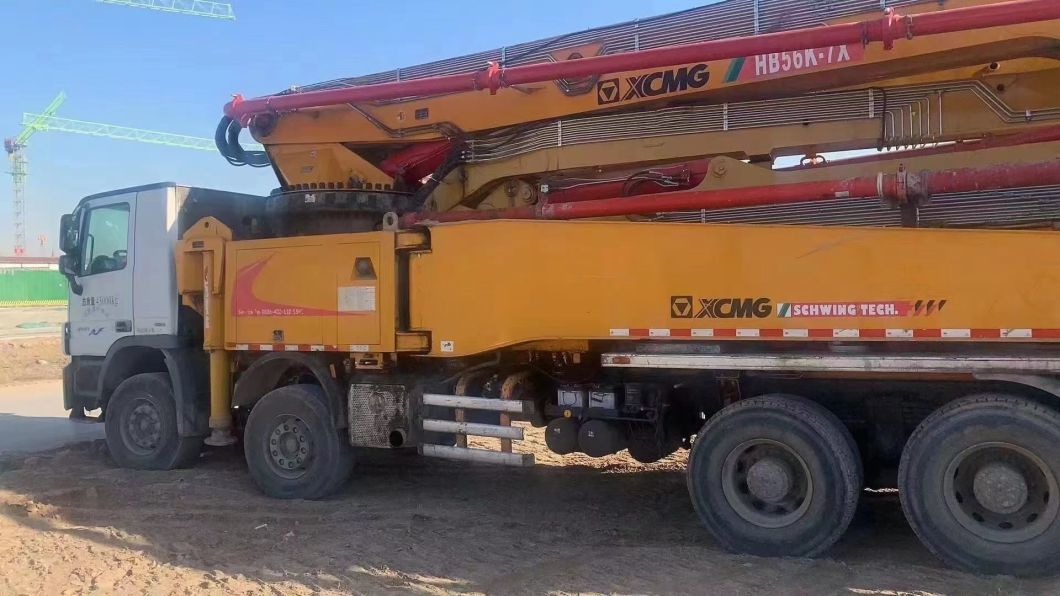 Uesd Truck Mounted Pump Construction Machine Mercedes Benz Concrete Pump