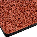 Red 13mm Synthetic Race Track Sandwich Rubber Running Track Surface EPDM Rubber