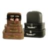 Buy cheap Rigid Packaging Nested Gift Box Glossy Suitcase Sets from wholesalers