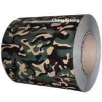 Buy cheap Camouflage Color Stainless Steel Strip Roll Coil Inner Diameter Φ508 / Φ610MM product