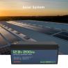 Buy cheap 12V 50Ah 100Ah 200Ah Lifepo4 Solar Battery Pack For Home Solar Panel from wholesalers