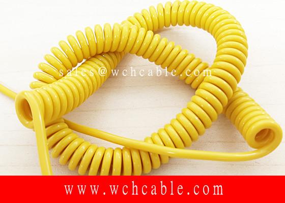 Buy cheap Customizable Oil Resistant Spiral Cable with UV Resistant PVC Insulation for Instrumentation UL758 UL1581 from wholesalers
