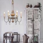 Wood chandeliers lighting french bedroom suspended lights(WH-CI-118)