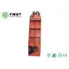 Buy cheap Glossy Lamination Custom Color Printing Folding Cardboard Floor Display Stand For Food from wholesalers