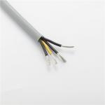 Anti Flaming Tinned Copper Flexible Wire , Round 1.5 Mm 4 Core Flexible Cable