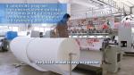Ultrasonic Three Needle Duvet Quilting Machine 110 Inches For Wall Decorations