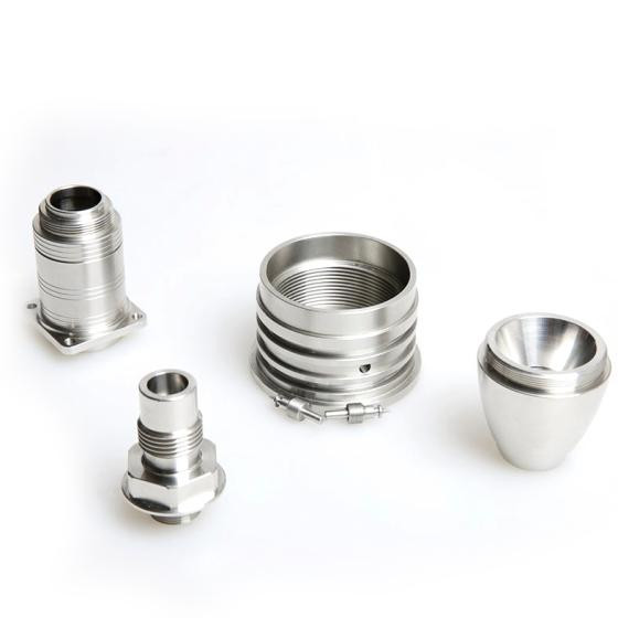 Sewing Machine Precision Cnc Milling Micro Machining Parts Screw Aluminum / Stainless