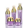 Buy cheap Fashion Purple PET Cosmetic Packaging Bottles 100g Spray Cream Jars from wholesalers