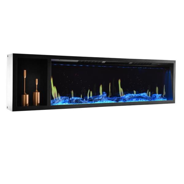 Buy cheap 1900mm Modern Flames Electric Firep DIY Log Various Stones Option from wholesalers