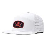 100% Cotton Curved Brim Trucker Baseball Cap White Color