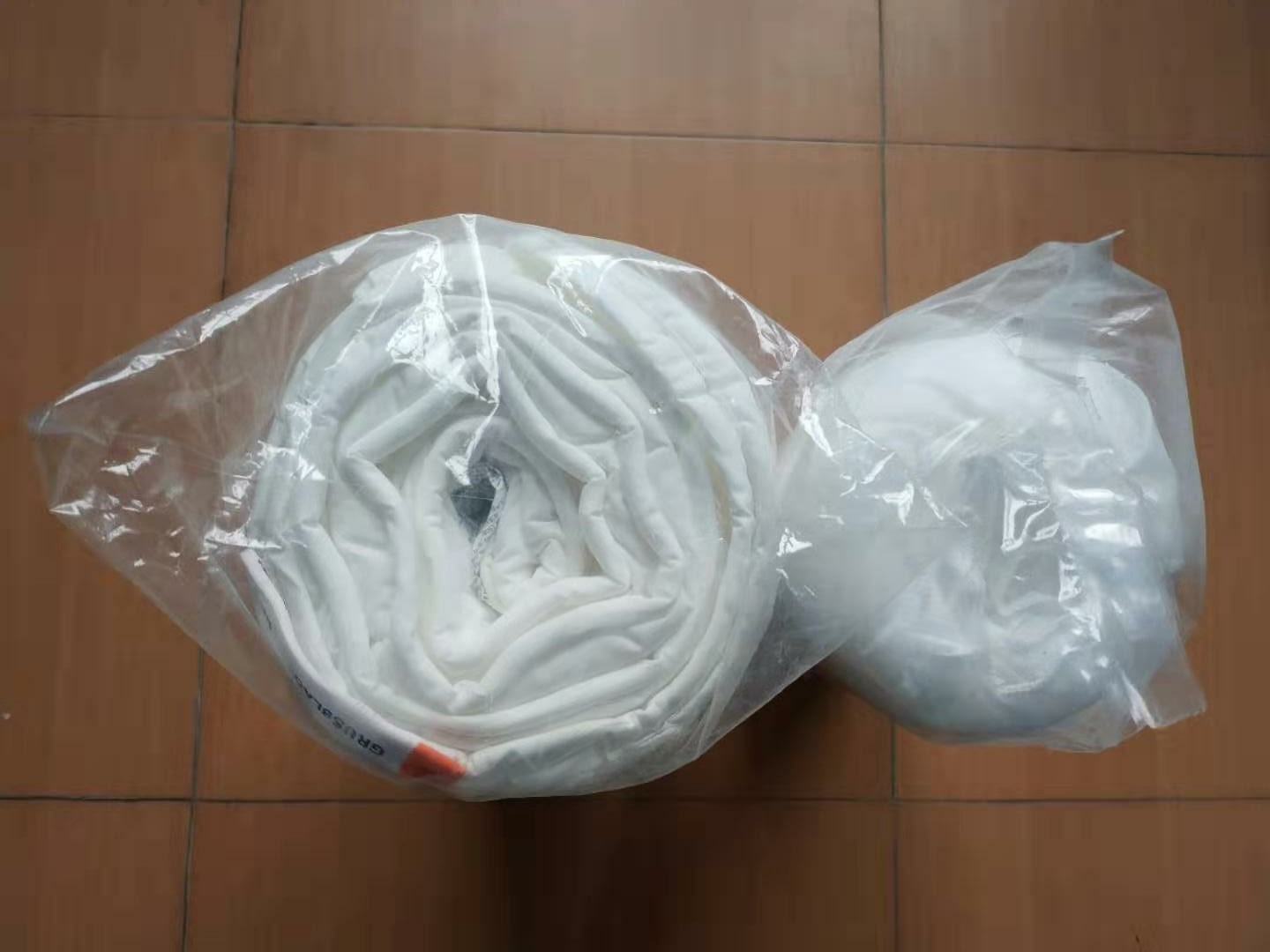 Automatic Pillow Mattress Cushion Rolling Packing Machine 12pieces Min