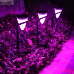 Custom Crystal Solar Lights LED ABS+PC Outdoor Solar Garden Lights
