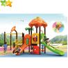 Buy cheap UV - Resistance Plastic Playground Slide With Swing For Amusement Park from wholesalers