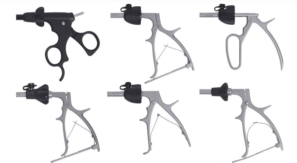 Class I Reusable Hysteroscope Uterine Claws Forceps Uterine Grasper Forceps 2x3 Teeth 10mm x 31cm