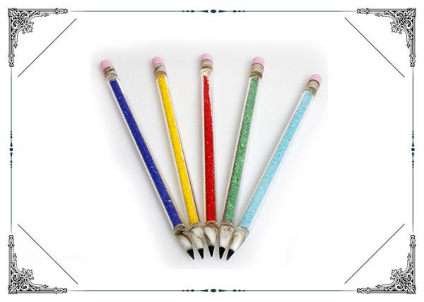Quality 6.5 Inches Colorful Pen Tool For Smoking Water Pipes Accessories Oil Rig Dab for sale